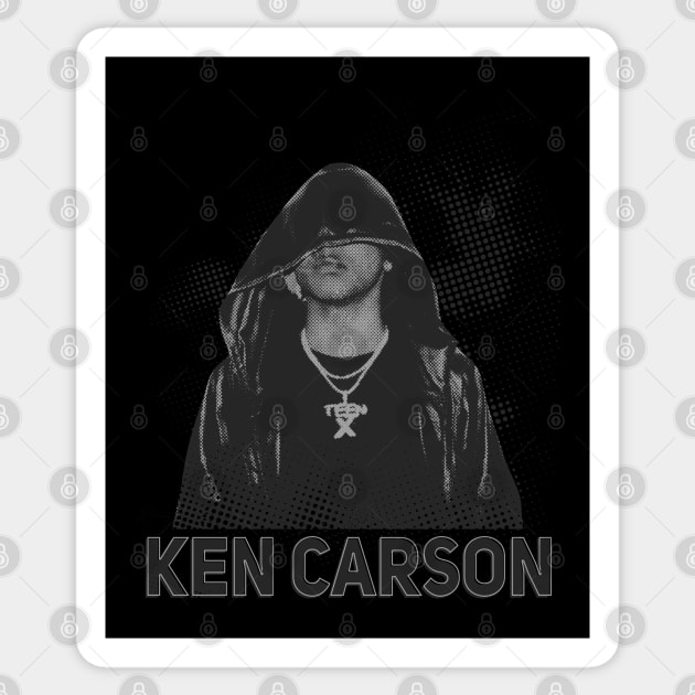 Ken carson // illustration Sticker by Degiab